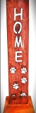Schild Home Pfoten