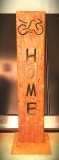 Schild Home Motorrad ( verspielt )