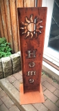 Schild Home Sonne