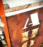 Schild Willkommen Motorrad ( verspielt )