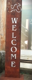 Schild Welcome Motorrad ( verspielt )