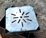 Feuerkorb Lebensbaum Herz