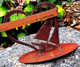 Auf Platte Segelschiff im Herz