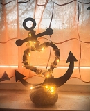 Anker, Glaube, Liebe, Hoffnung ( Astra-Anker) M auf Stein