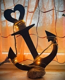 Anker Herz oben XL auf Stein