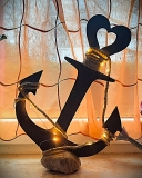 Anker Herz oben L auf Stein