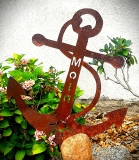 Anker Tau Moin Sonne, 3mm auf Stein