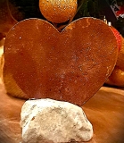 Herz klein auf Stein