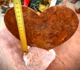 Herz groß auf Stein