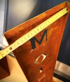 Schild Moin Schreitende Katze