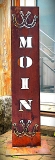 Schild Moin Doppeltes Hufeisen