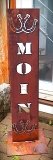 Schild Moin Doppeltes Hufeisen