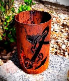 Windlicht Anker Kette