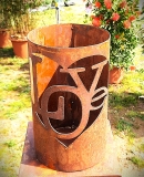 Windlicht Love im Herz