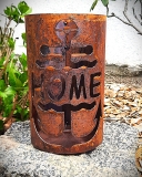 Windlicht Home im Anker