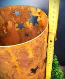 Windlicht Engel mit Sternen