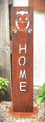 Schild klein, Home Eule