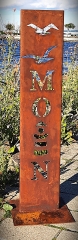 Moin I= Leuchtturm mit Möwen