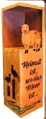 Heimat ist, wo dass Meer ist... Schaf Möwen