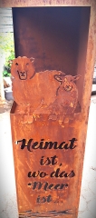 Heimat ist, wo dass Meer ist... Schaf Möwen