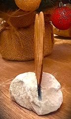 Herz klein auf Stein