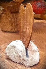 Herz klein auf Stein