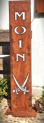 Schild Moin Schwerter