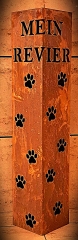 Säule Mein Revier Pfoten