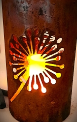 Windlicht Pusteblume