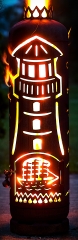 Feuerstelle Leuchtturm