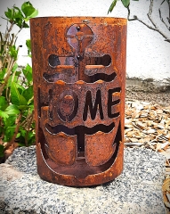 Windlicht Home im Anker