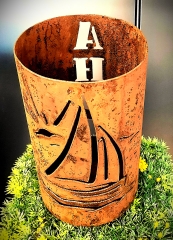 Windlicht Ahoi Segelschiff