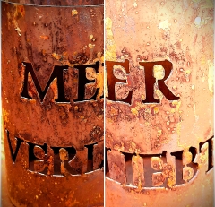 Windlicht Meer verliebt